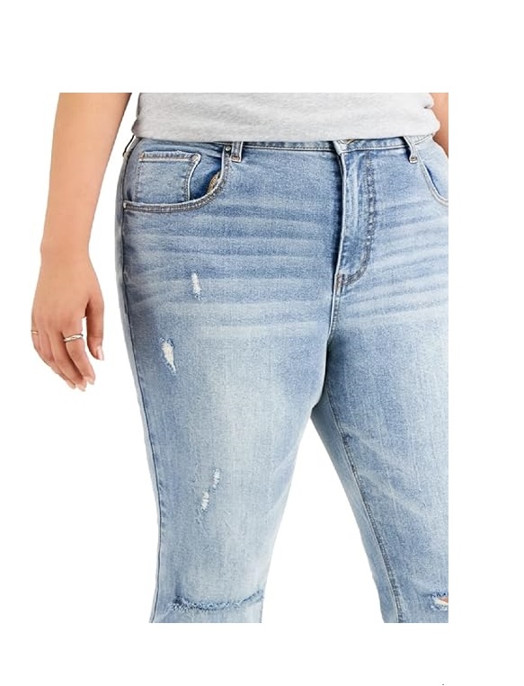 Jeans de tiro alto pierna acampanado