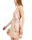 vestido sin magas cuello en v