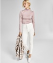 Jeans skinny con dadillo sin rematar