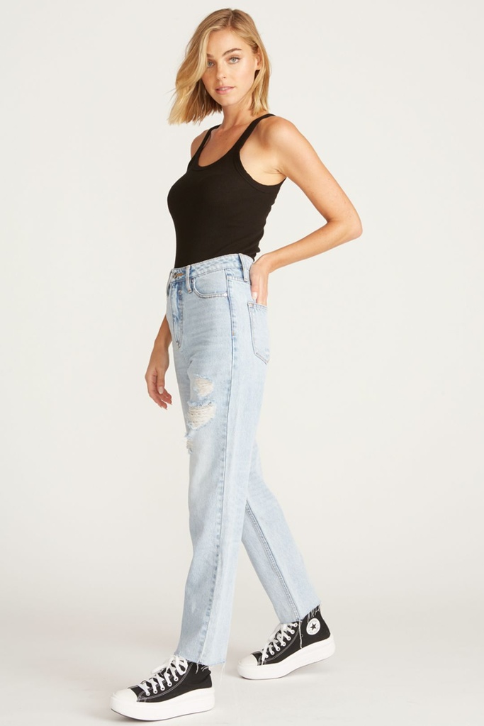 Jeans retro estilo holagado
