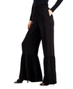 Pantalones con dobladillo escalonado