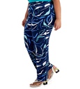 Pantalón ancho con estampado