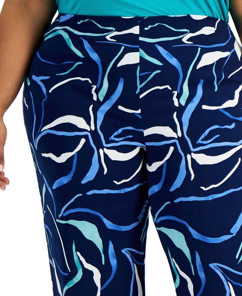 Pantalón ancho con estampado