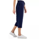 Capri con cintura de cordón ajustable