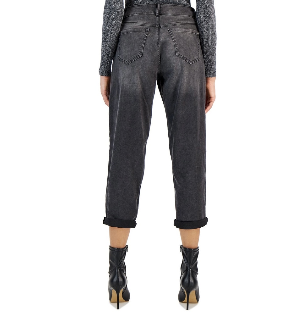 Jeans boyfriend rip & reptile