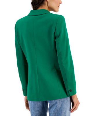 Blazer de un botón con solapa