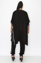 Kimono curvo con lentejuelas