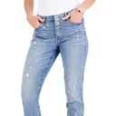 Jeans detalle de salpicado de pintura