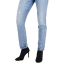 Jeans detalle de salpicado de pintura