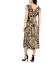 Vestido con escote cruzado