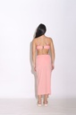 Falda midi con abertura frontal