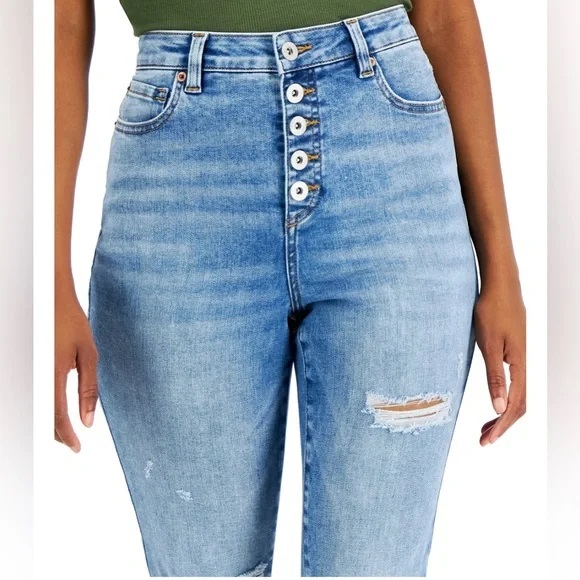 Jeans skinny desgastados