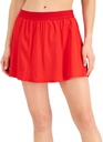 Falda shorts con cintura elástica
