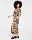 Vestido con estampado paisley