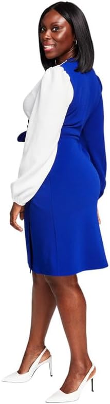 Vestido cruzado con lazo lateral