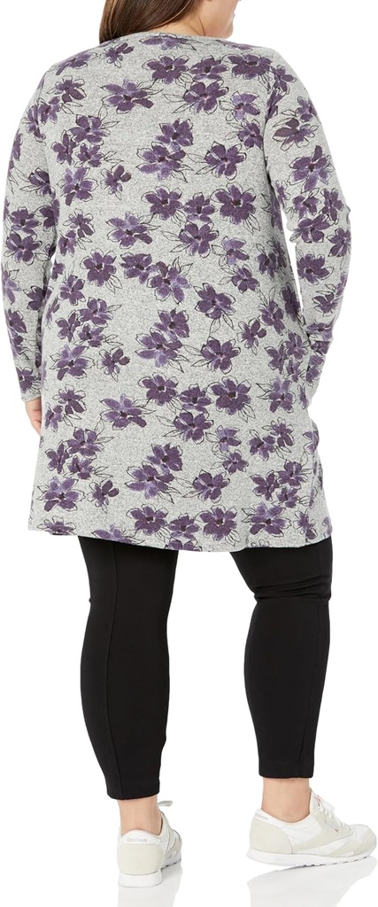 Vestido tipo túnica con estampado floral