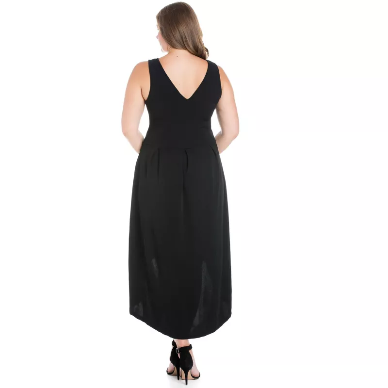 Vestido cola de pato