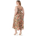 Vestido con estampado de jungla