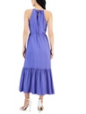Vestido maxi escalonado