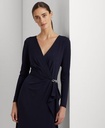 Vestido de jersey con volantes