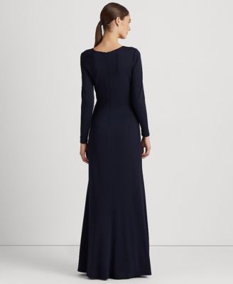 Vestido de jersey con volantes