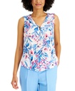 Blusa con estampado floral