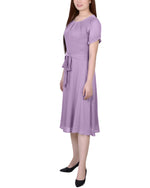 Vestido con lunares suizos