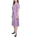 Vestido con lunares suizos