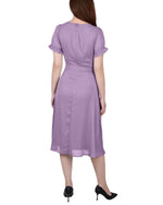 Vestido con lunares suizos