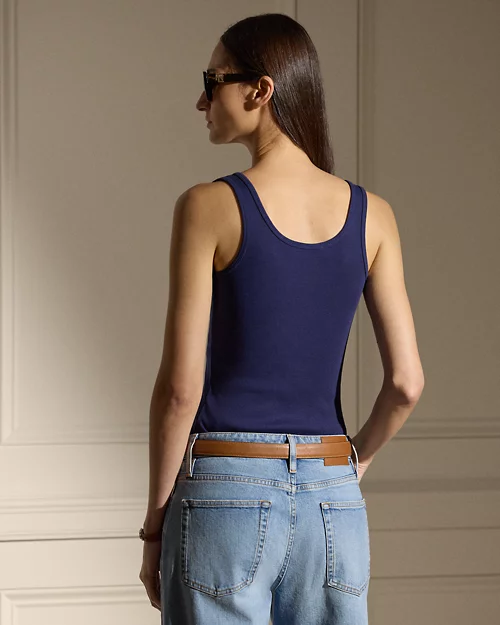 Camiseta sin mangas elástica