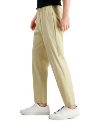 Pantalones de sarga sin cierre