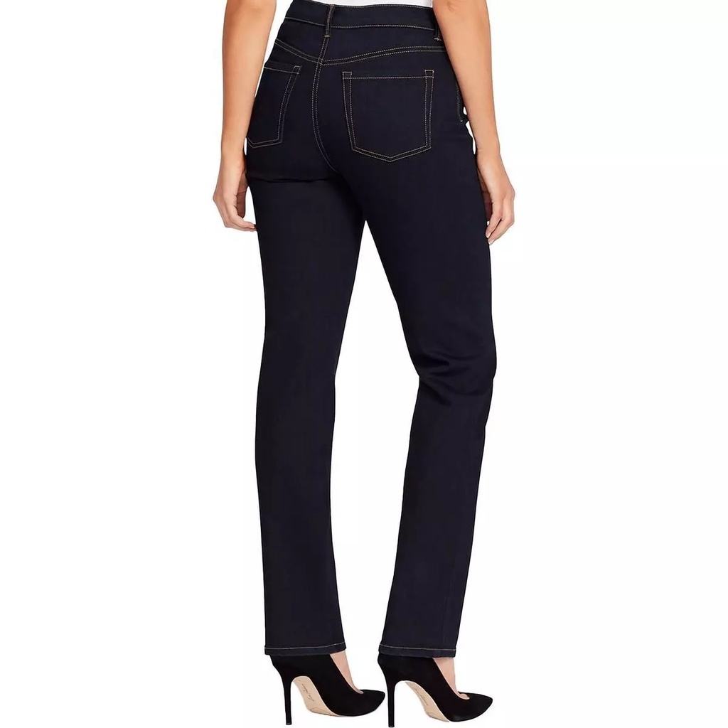 Jeans de pierna recta tiro alto