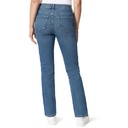 Jeans recto de tiro alto