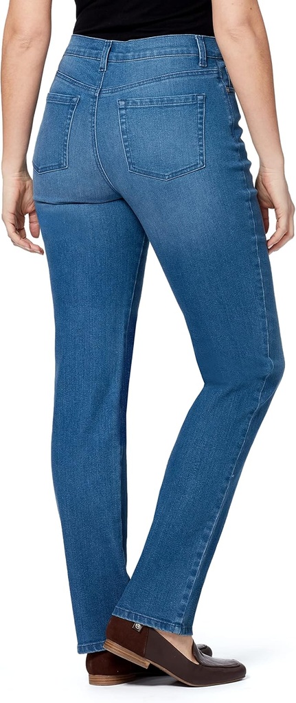 Jeans rectos tiro alto Amanda