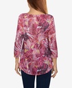 Blusa  de ribete con tachuela