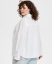 Blusa boyfriend  manga larga