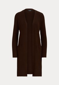 Cardigan de algodón canalé