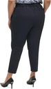 Pantalón recto cintura elastica