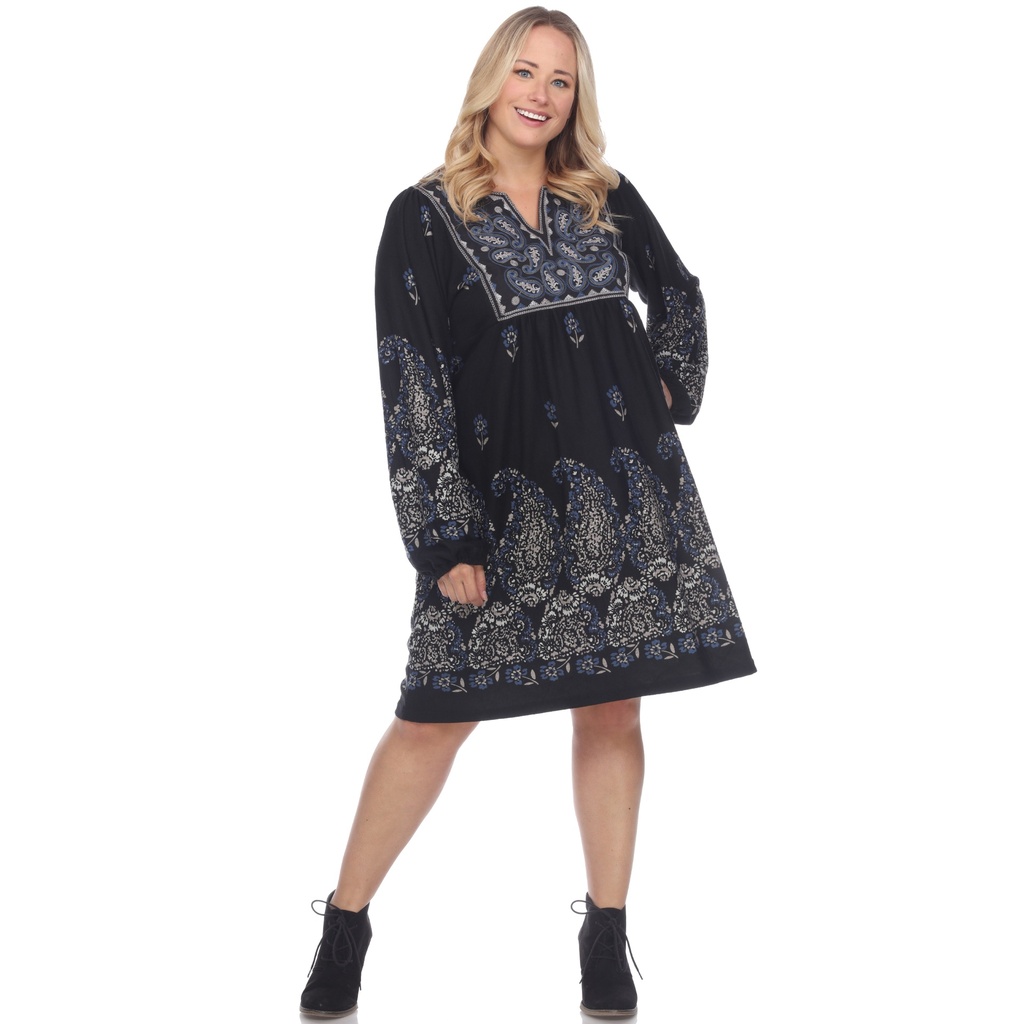 Vestido con estampado Bohemio