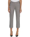 Pantalón de pierna recta acuadros