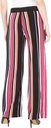 Pantalón de pierna ancha a rayas