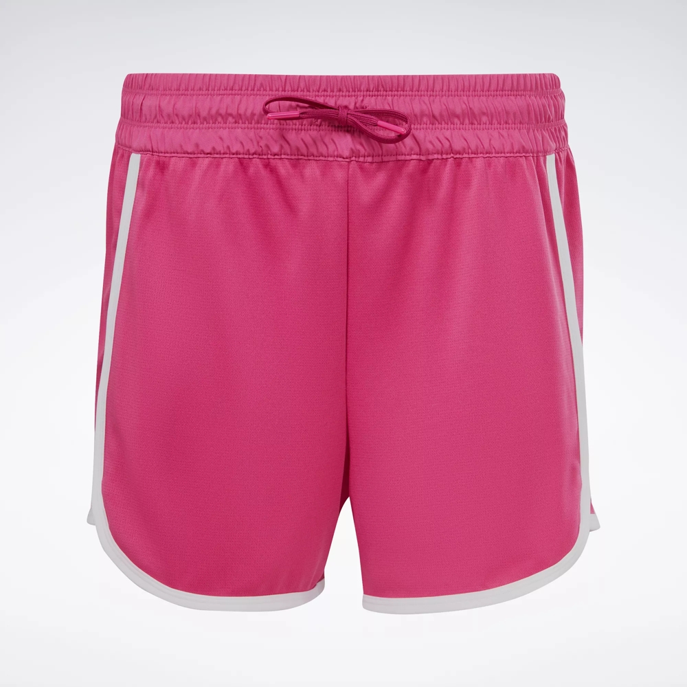Shorts de punto tiro alto