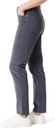 Pantalón recto de pana de tiro alto