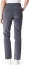 Pantalón recto de pana de tiro alto