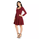 Vestido de falda plisada