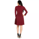 Vestido de falda plisada