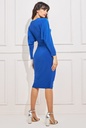 Vestido midi con mangas dolman