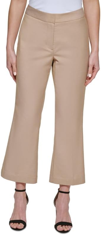 Pantalón crop de pierna ancha