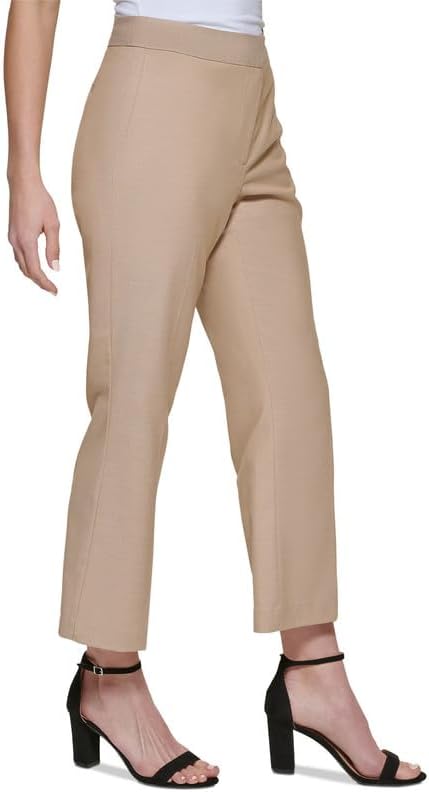 Pantalón crop de pierna ancha