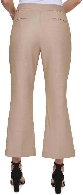 Pantalón crop de pierna ancha